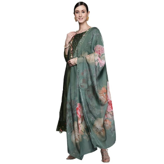Buy Women's Kurta Trouser With Dupatta Set At Rs 1,399